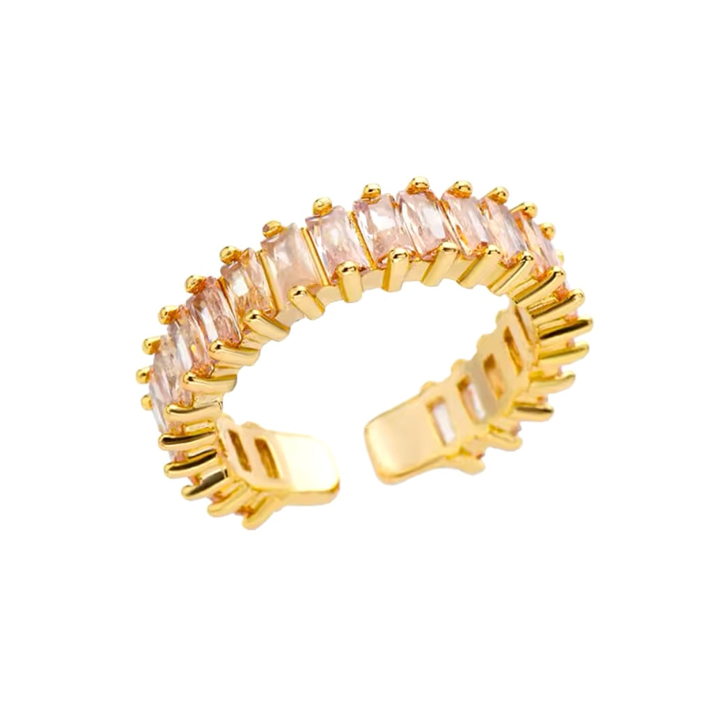 Champagne Baguette Ring