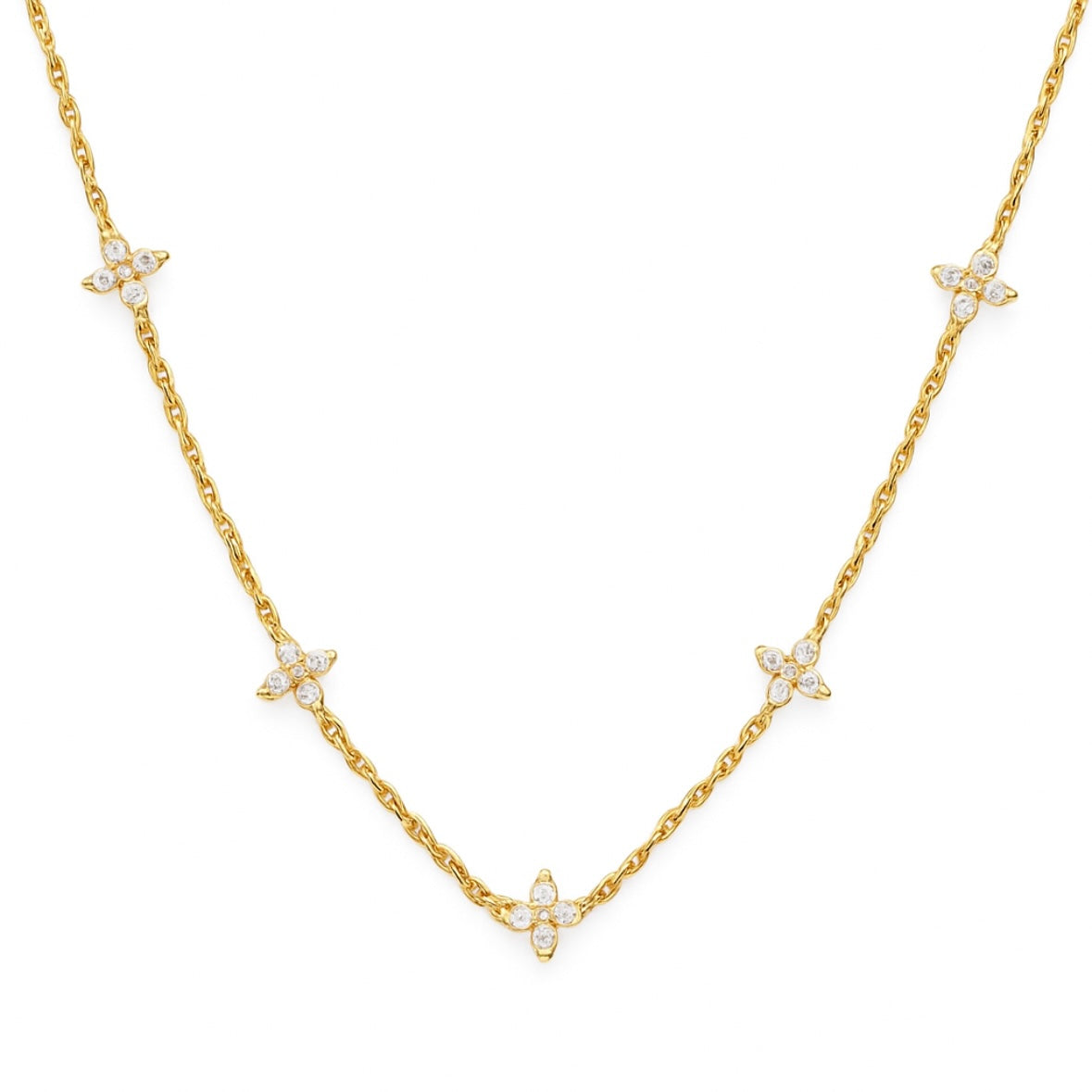 Dainty Clover Necklace