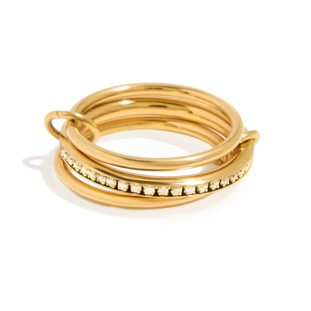 Leah Stacked Ring