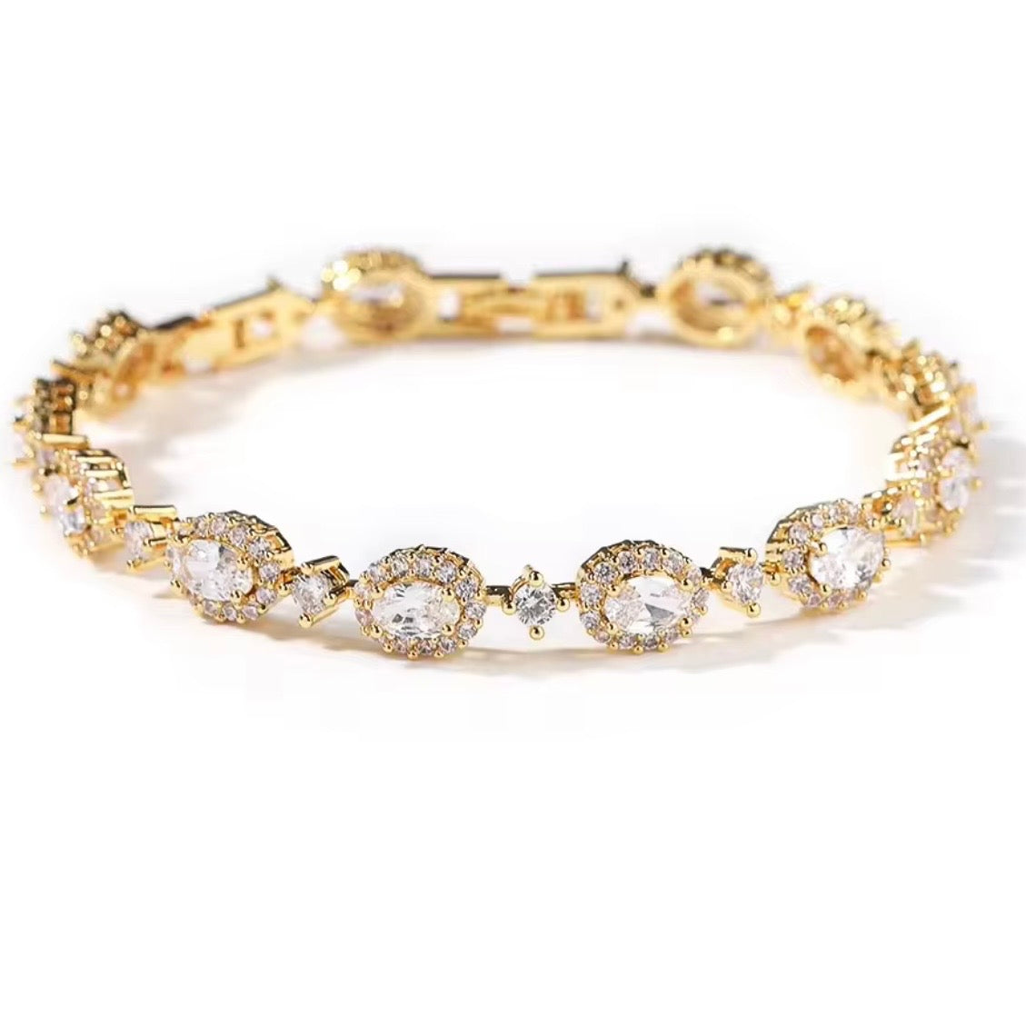 Oval Teardrop Bracelet