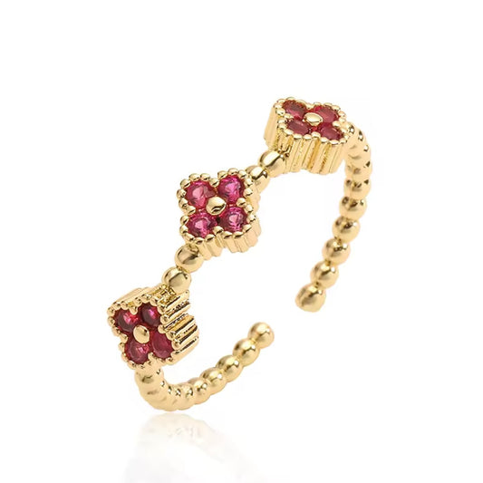 Dainty Clover Ring