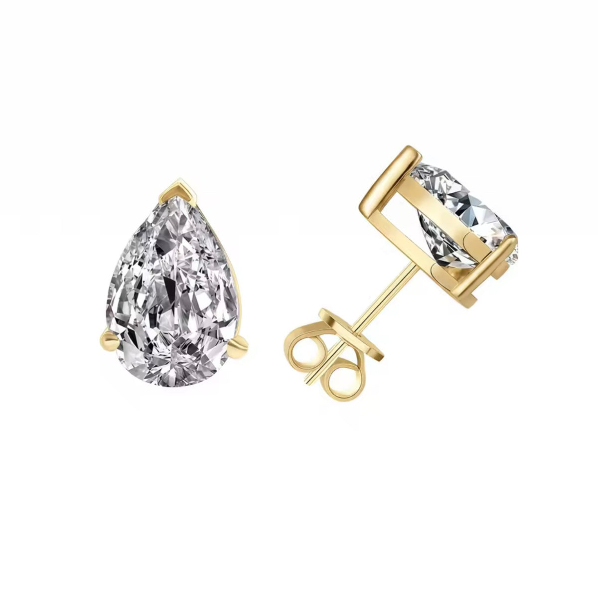 Kylie Pear Studs