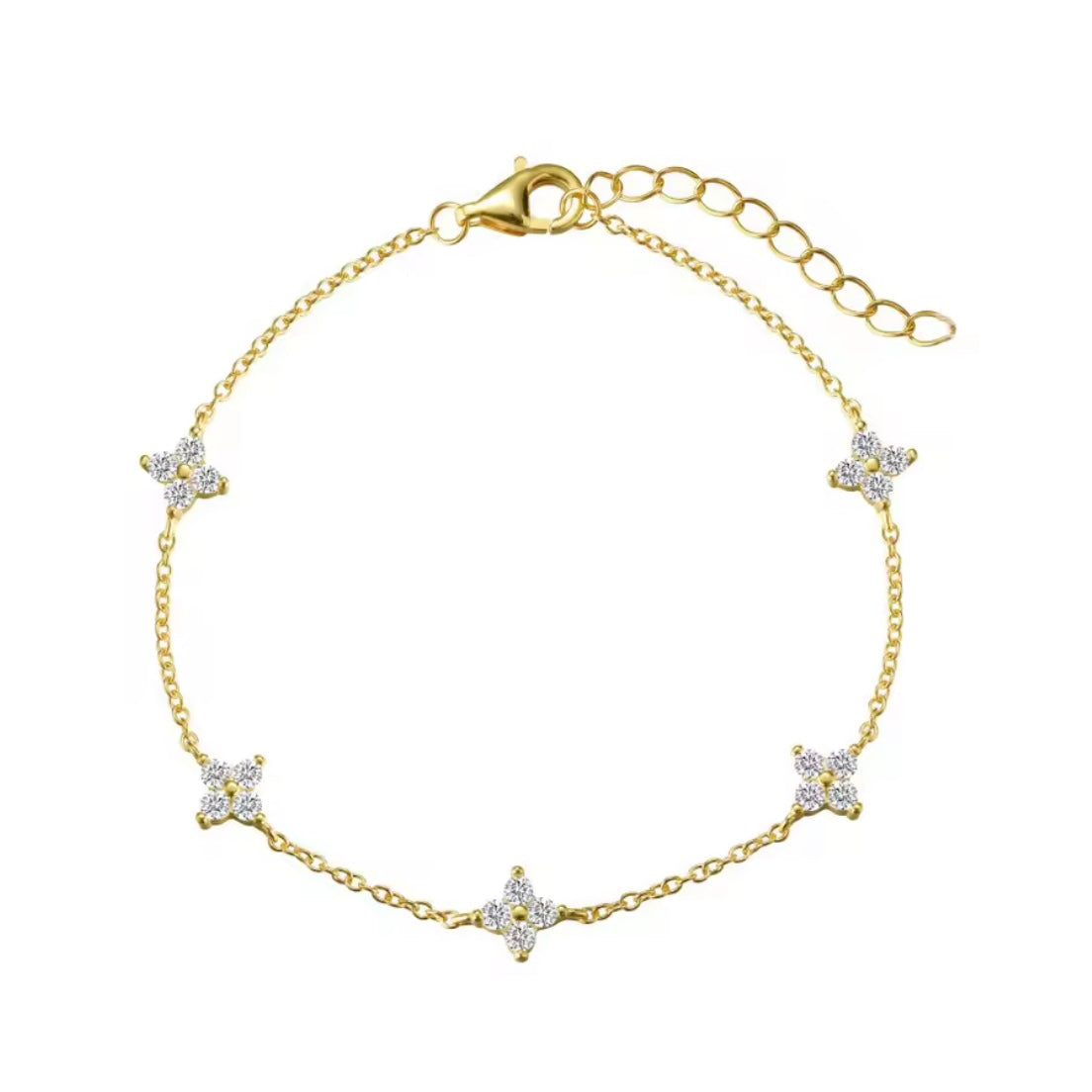 Dainty Flower Bracelet