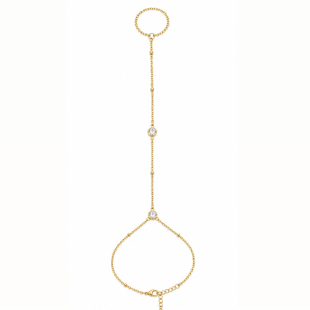 Two Stone Handchain