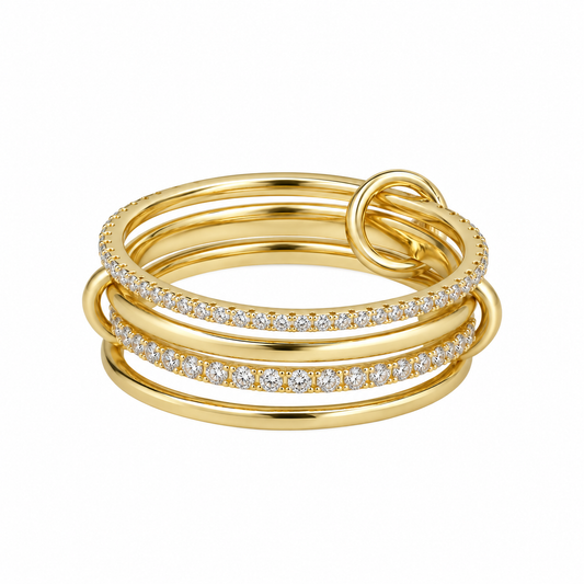 Pari Stacked Ring ( PRE ORDER )