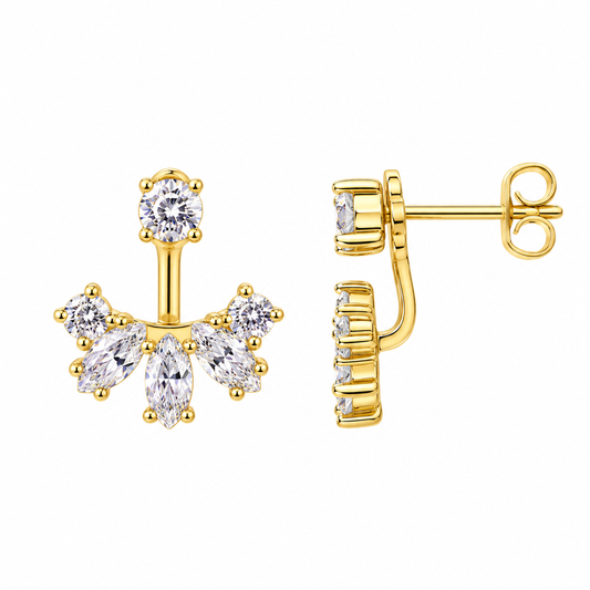 Opaline Jacket Earrings
